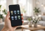 Controlling smart home devices from a smartphone app