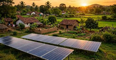 solar power for Indian villages