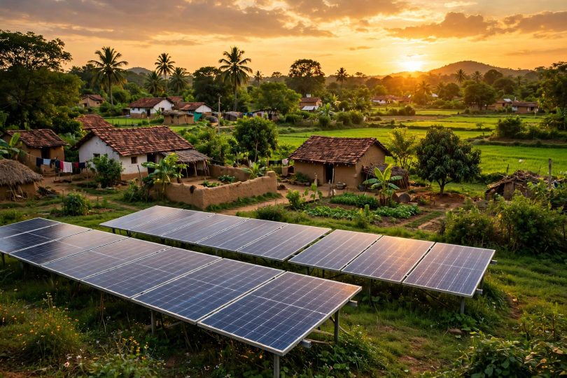 solar power for Indian villages